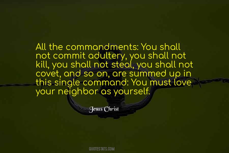 Quotes About You Shall Not Covet #1213965