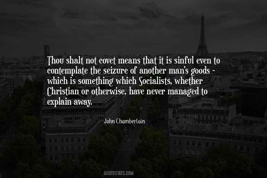 Quotes About You Shall Not Covet #1240158