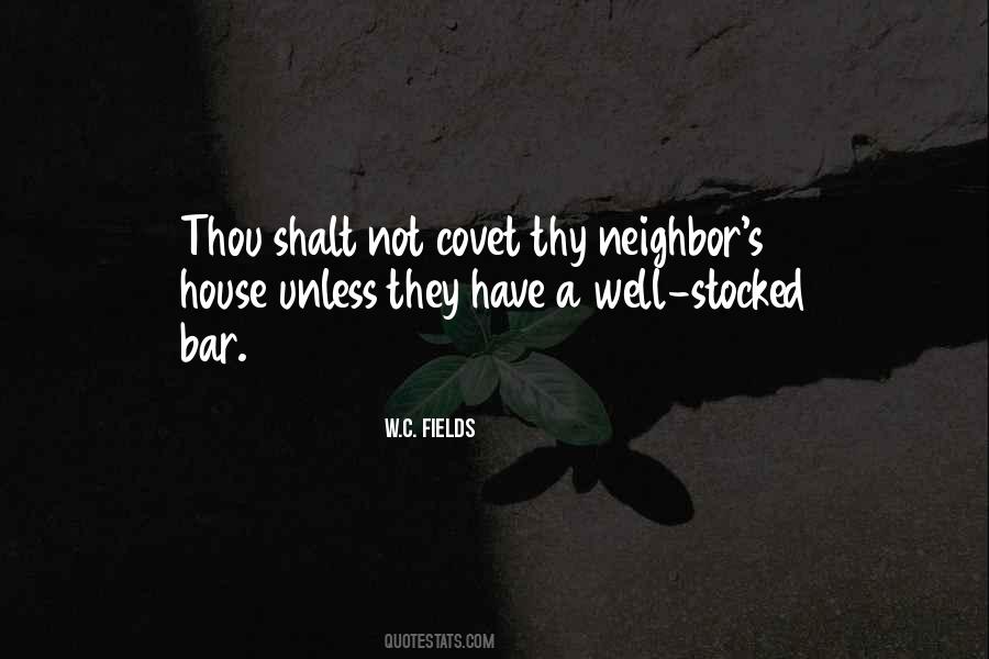 Quotes About You Shall Not Covet #697750
