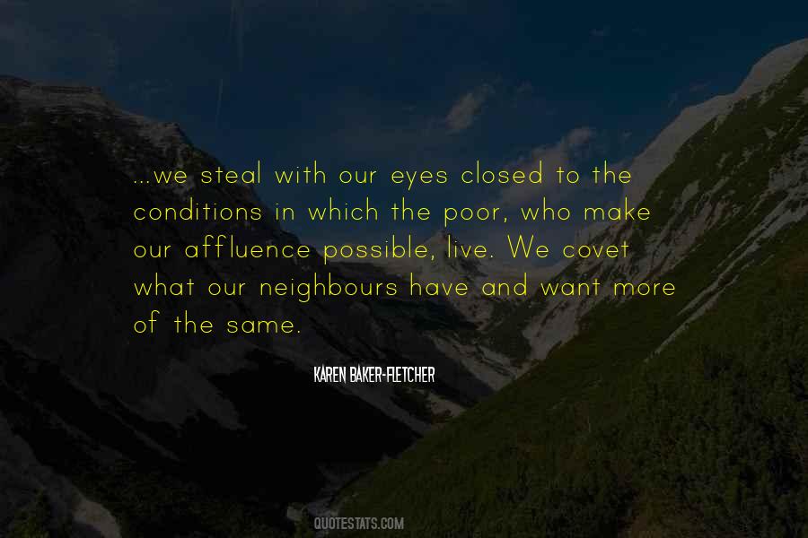 Quotes About You Shall Not Covet #937681