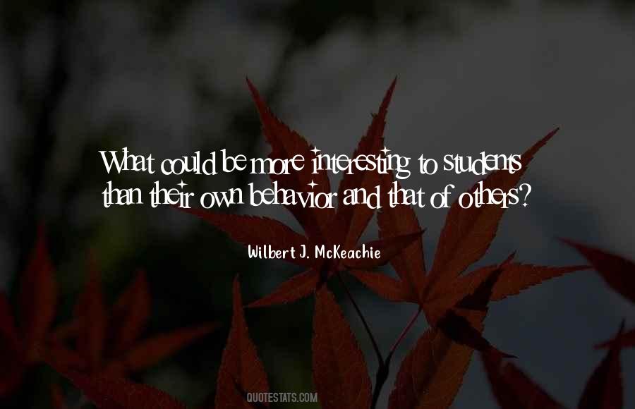 Others Behavior Quotes #1076086
