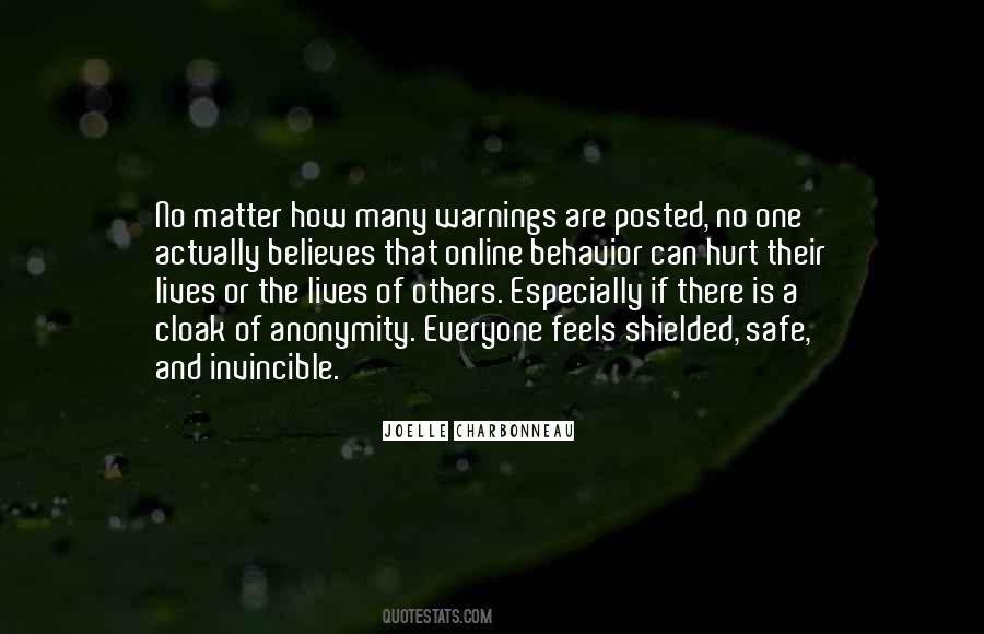 Others Behavior Quotes #1218704