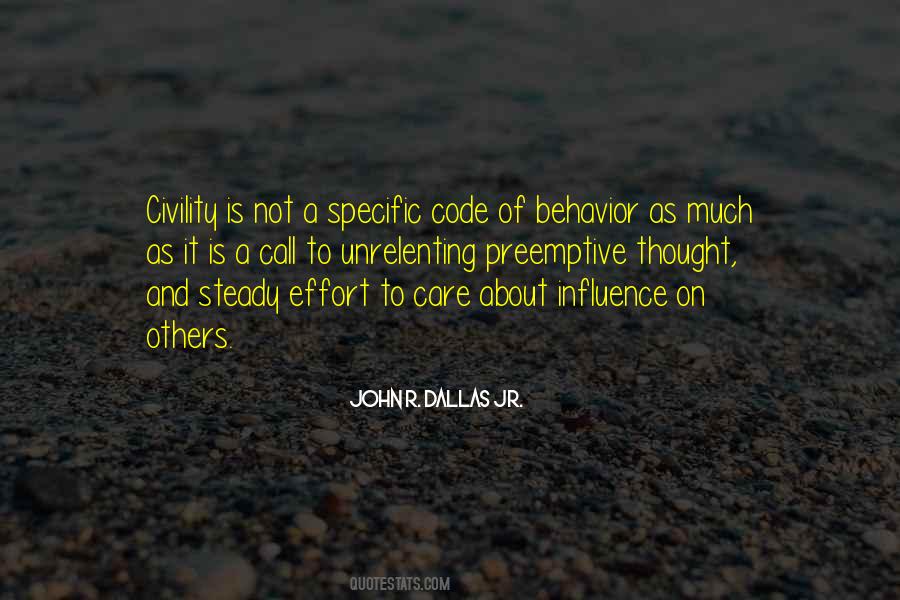 Others Behavior Quotes #691135