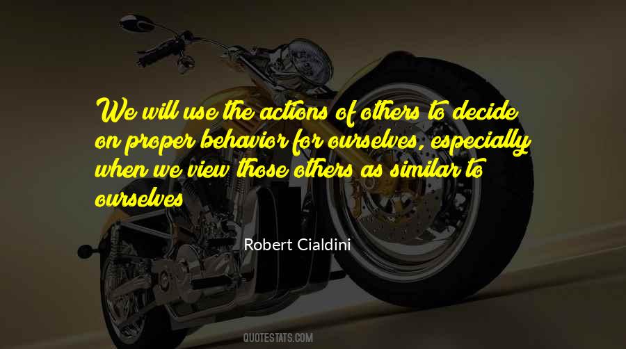 Others Behavior Quotes #92235