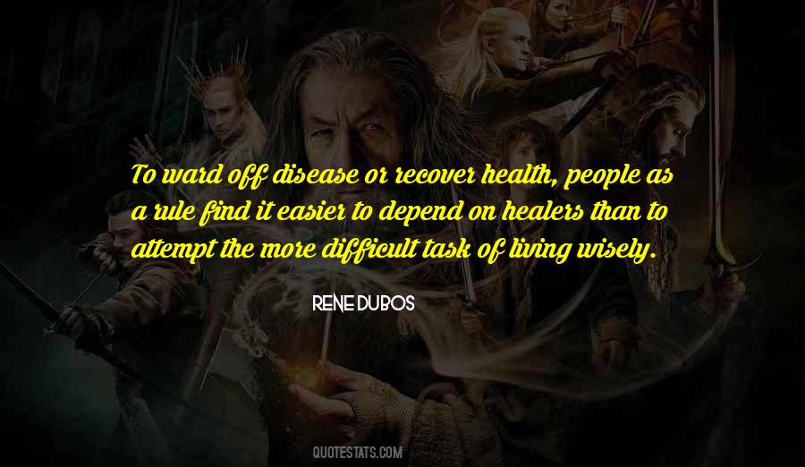 Healing Disease Quotes #1797112