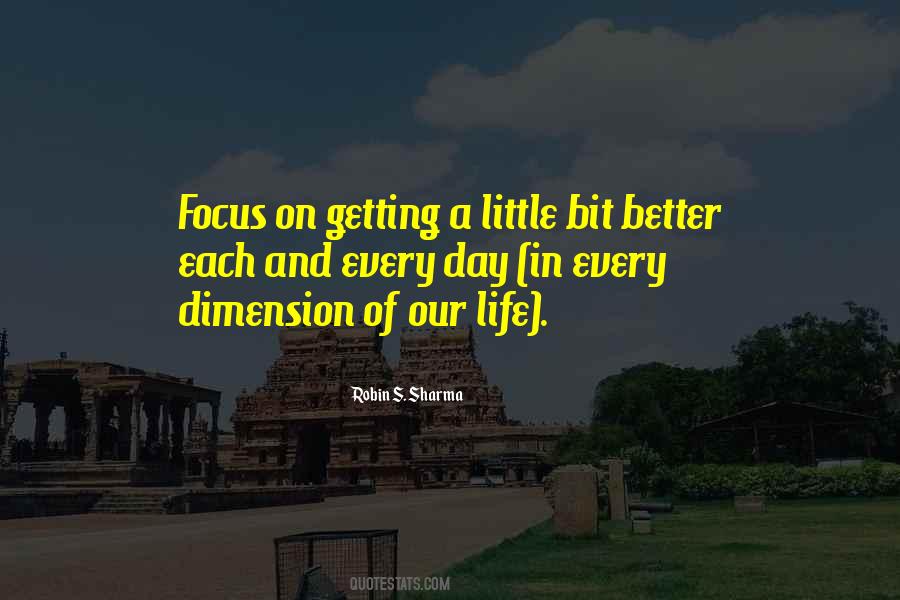 Getting On In Life Quotes #790127