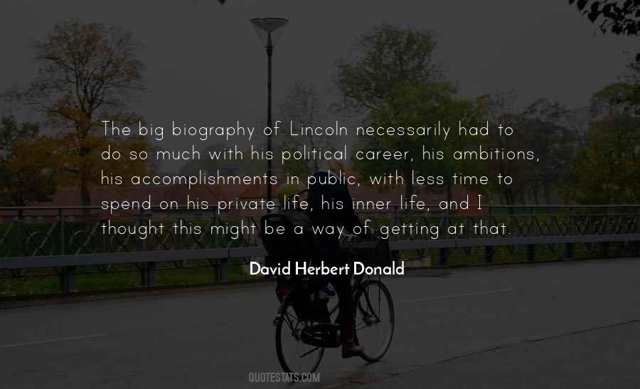 Getting On In Life Quotes #829128