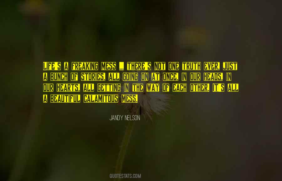 Getting On In Life Quotes #86181