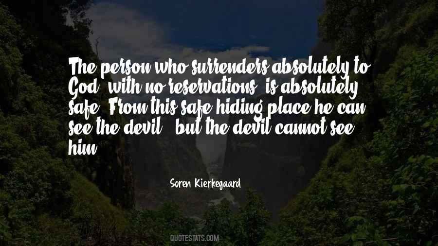 Hiding From God Quotes #774564