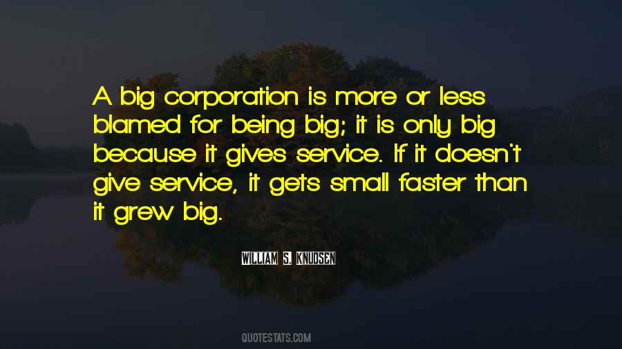 Small Is Big Quotes #167248