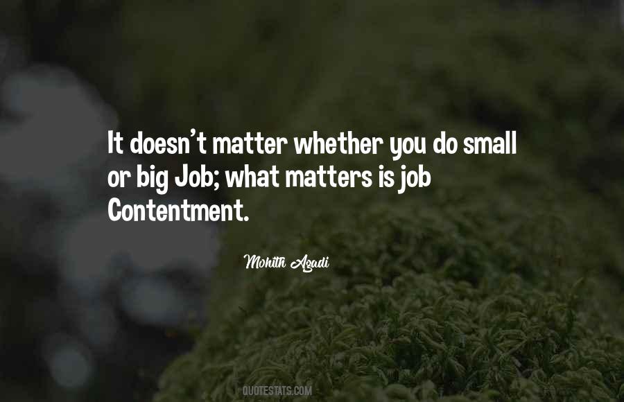 Small Is Big Quotes #184233