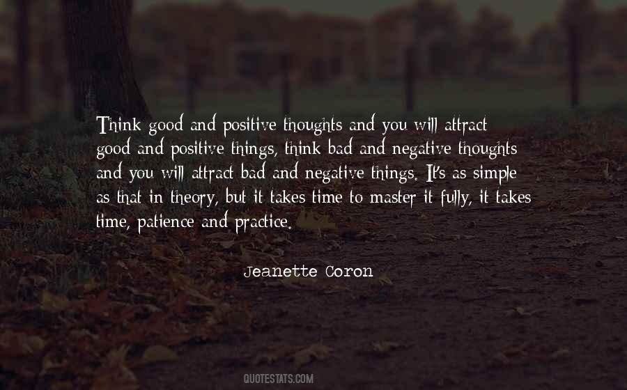 Positive And Negative Thoughts Quotes #1409504