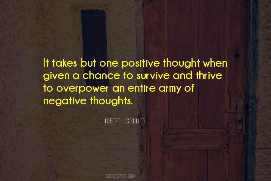 Positive And Negative Thoughts Quotes #1812885