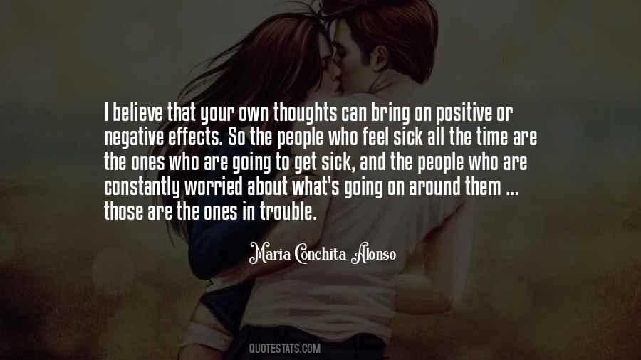 Positive And Negative Thoughts Quotes #481608