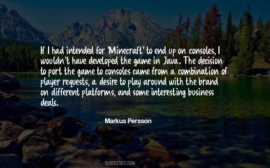 Minecraft Game Quotes #456120