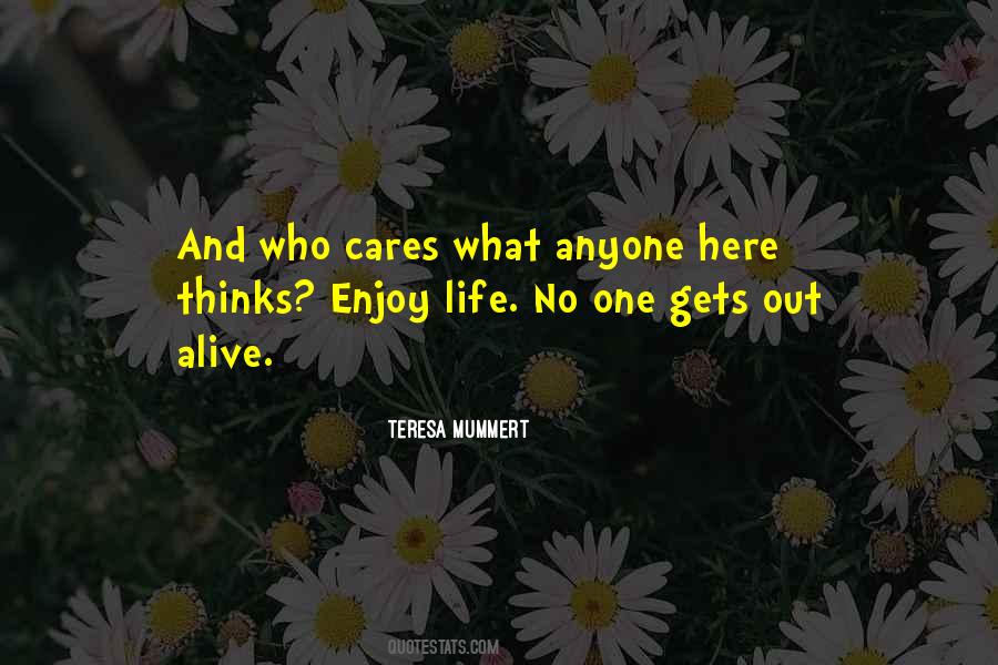One Who Cares Quotes #905686