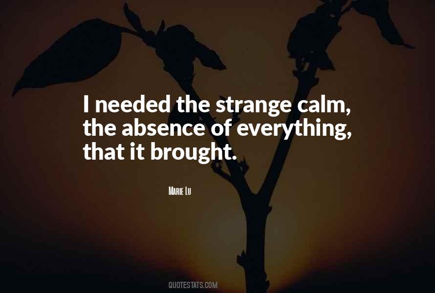 The Strange Quotes #1233970