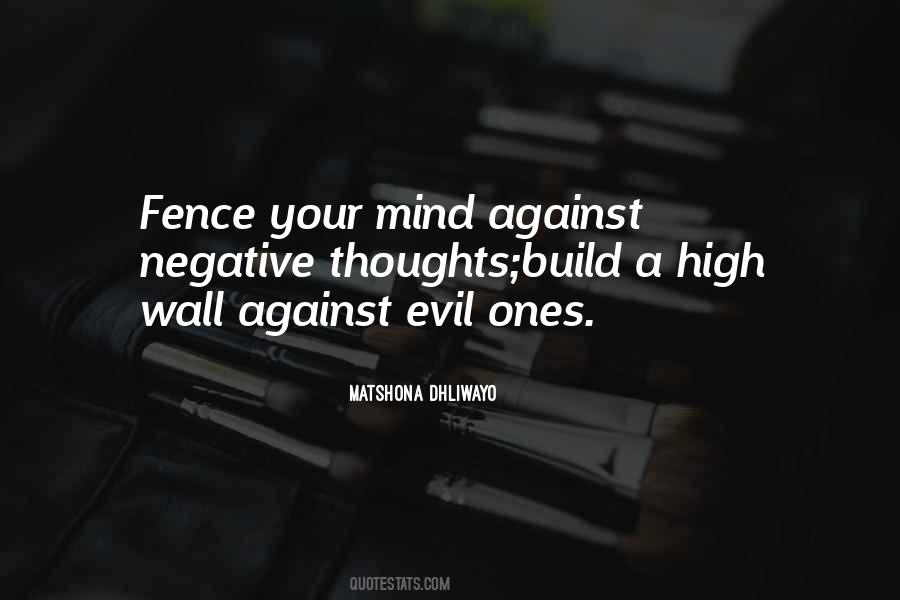 Build A Fence Quotes #360942