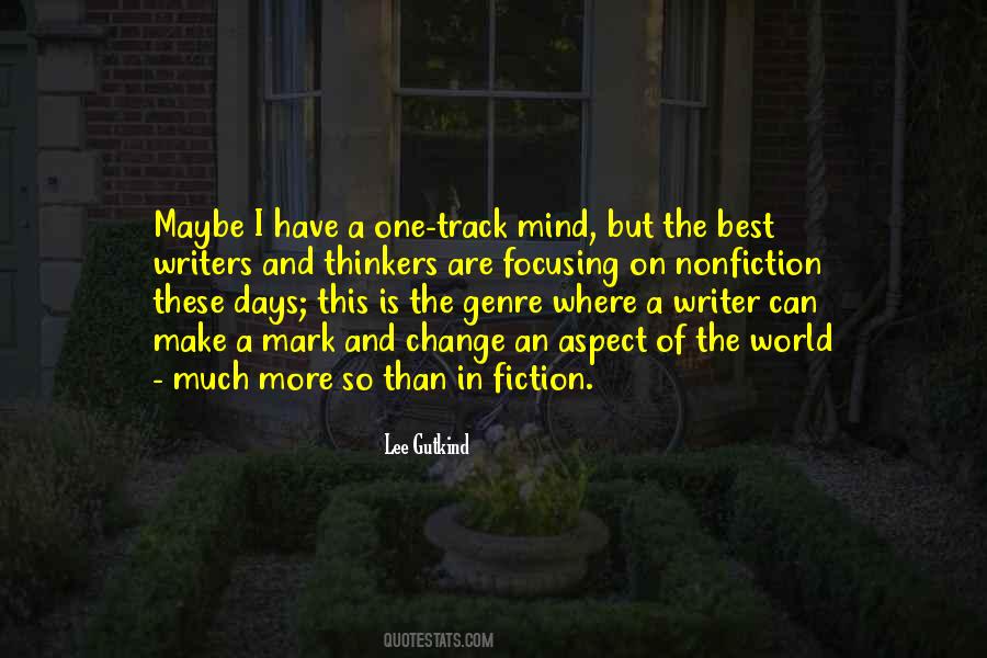 Best Fiction Writers Quotes #1837245