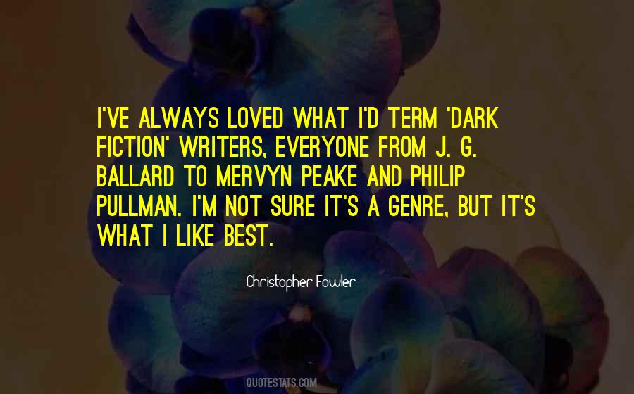 Best Fiction Writers Quotes #600617