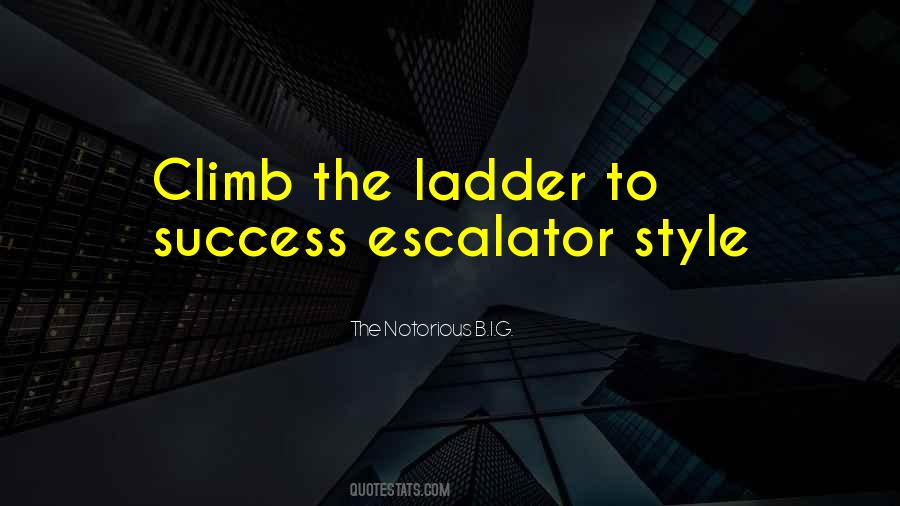 Ladder To Success Quotes #392125