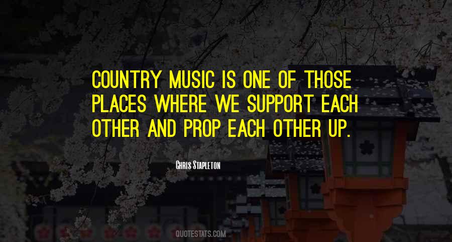 Support Music Quotes #1091363