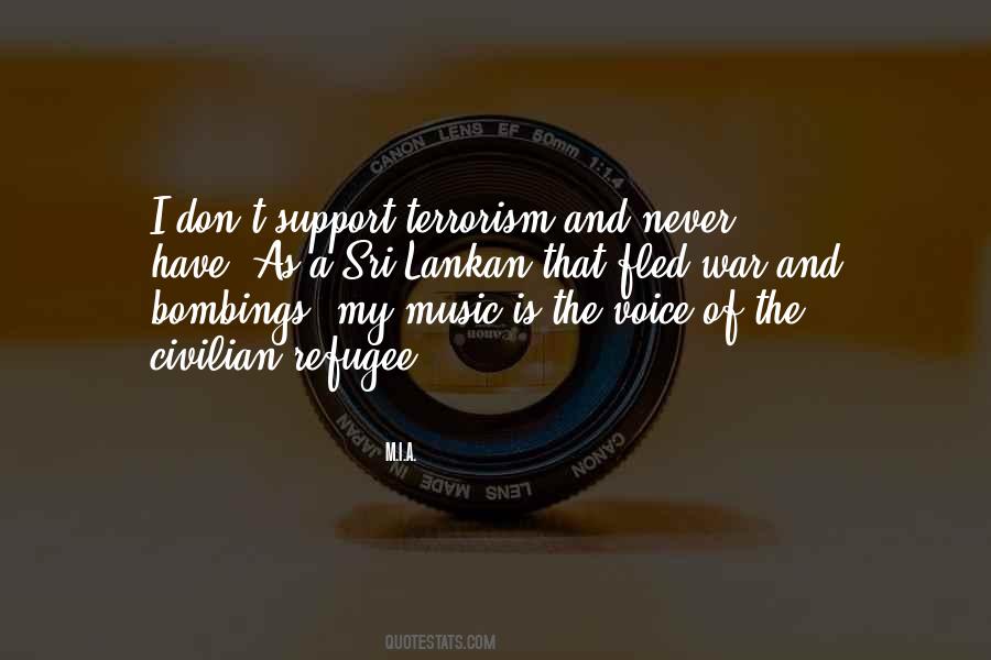 Support Music Quotes #1553748