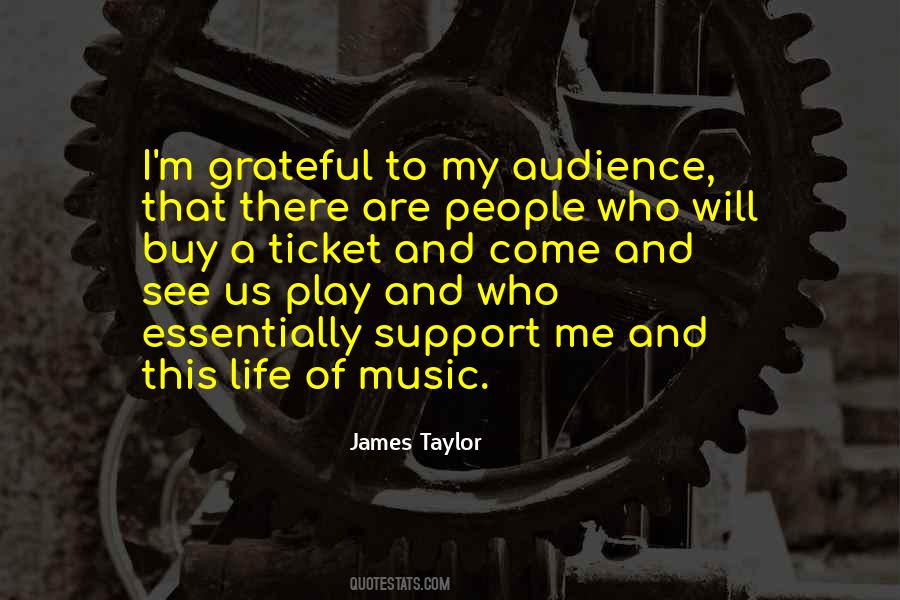 Support Music Quotes #992735