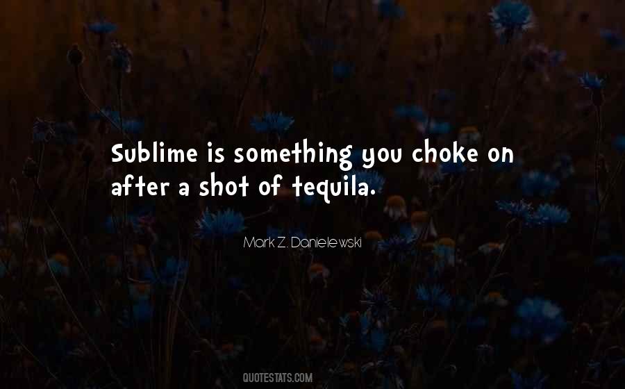 Shot Of Tequila Quotes #1255530