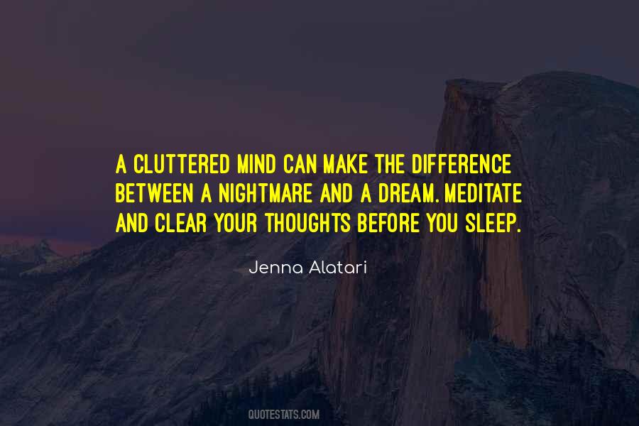 Sleep Meditation Quotes #1485559