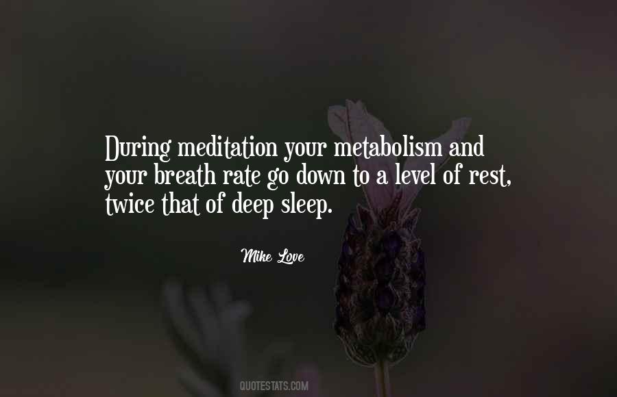 Sleep Meditation Quotes #1533300
