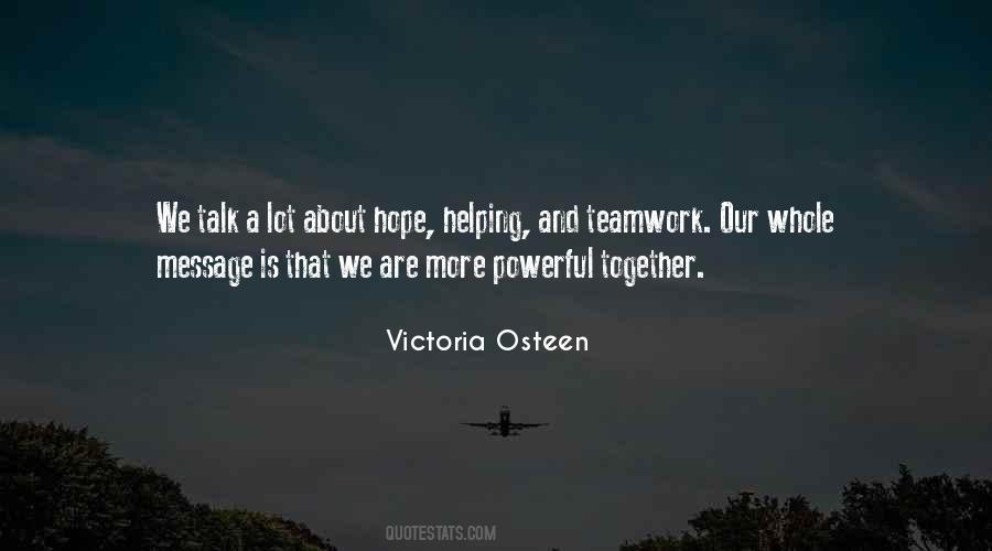 We Are Powerful Quotes #1639070