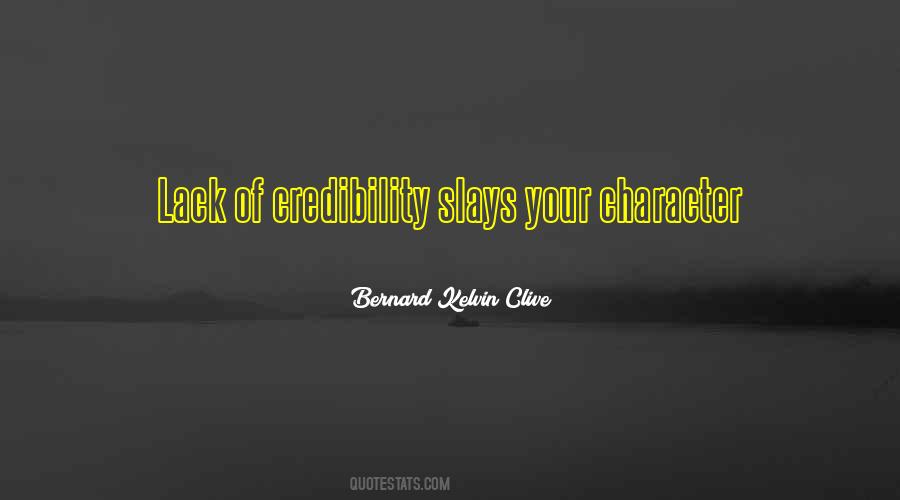 Building Credibility Quotes #617904