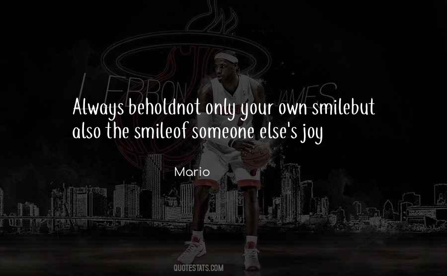Own Smile Quotes #206190