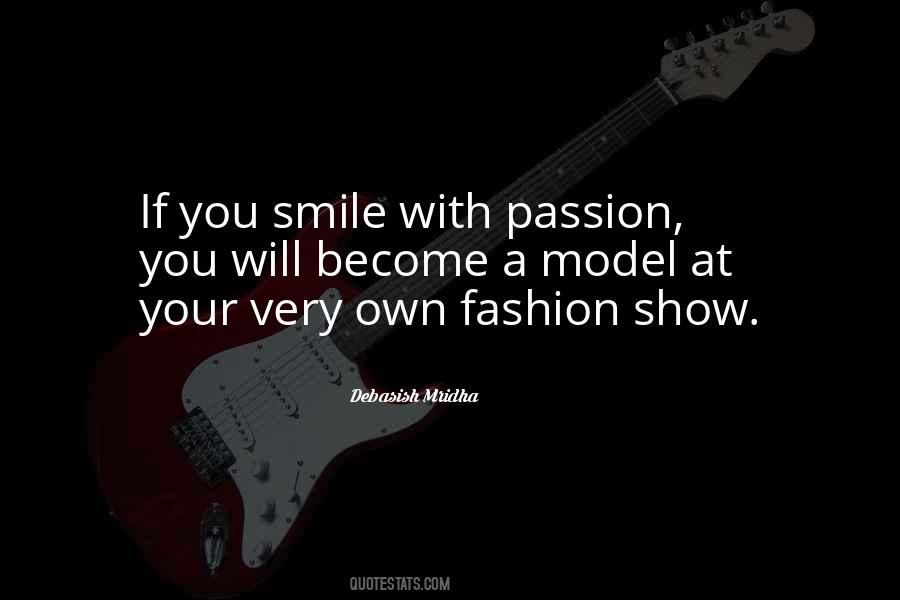 Own Smile Quotes #75442