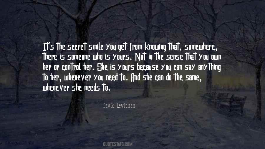 Own Smile Quotes #999788