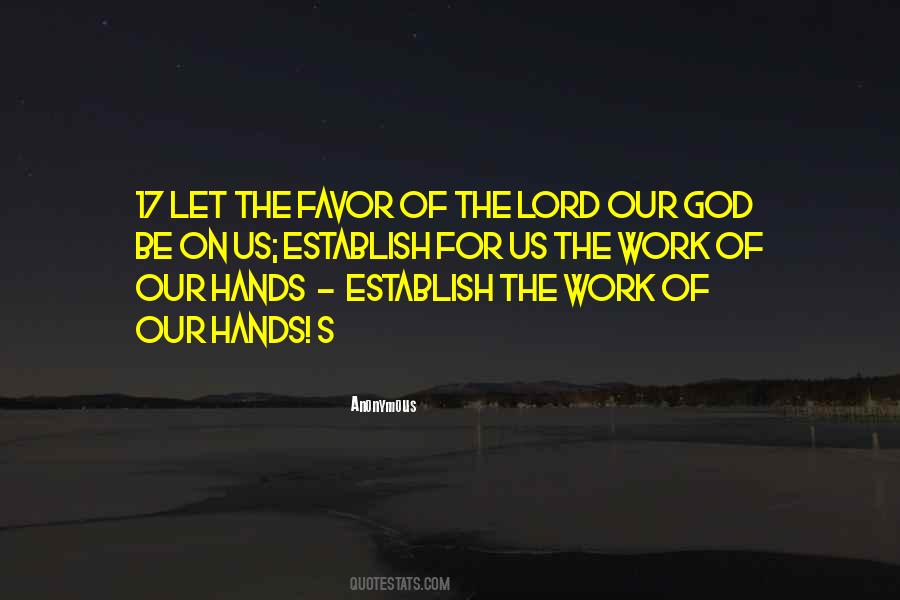 God Hands Quotes #413114