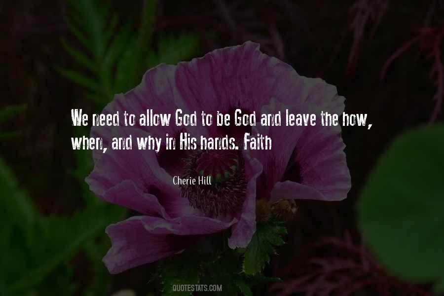 God Hands Quotes #451853