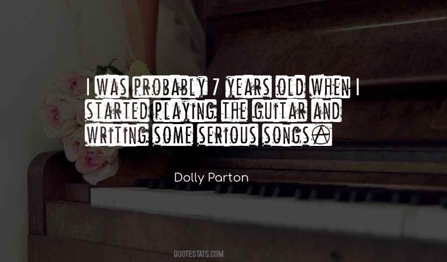 Old Guitar Quotes #760096
