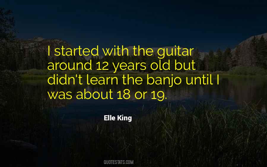 Old Guitar Quotes #788993