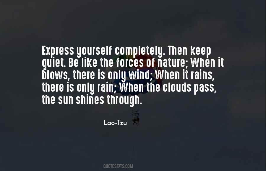 Be Like Nature Quotes #661889