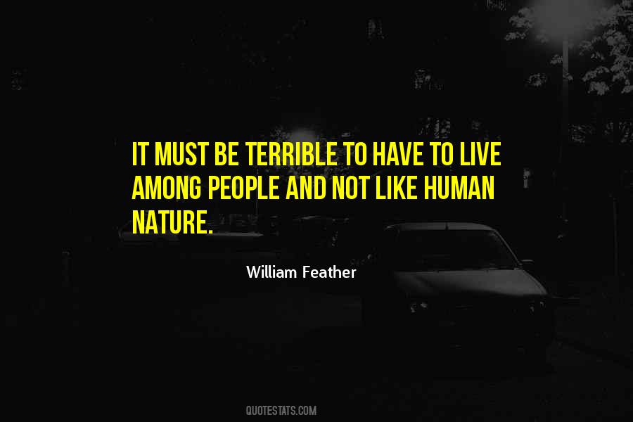 Be Like Nature Quotes #678566