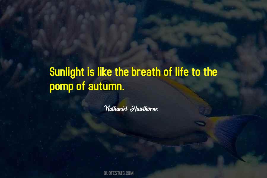 Quotes About The Breath Of Life #1290276