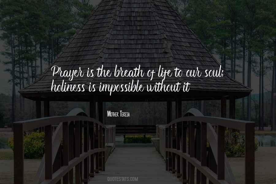 Quotes About The Breath Of Life #1322649