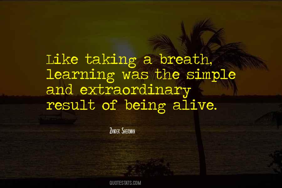Quotes About The Breath Of Life #318332