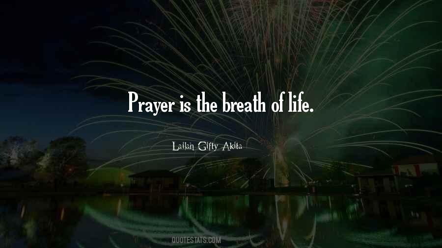 Quotes About The Breath Of Life #47133