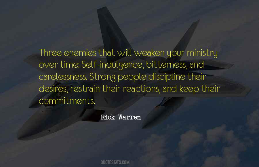 Strong Commitment Quotes #1080813