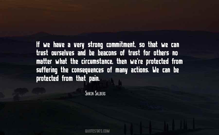 Strong Commitment Quotes #1114098