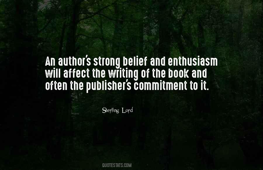 Strong Commitment Quotes #259908
