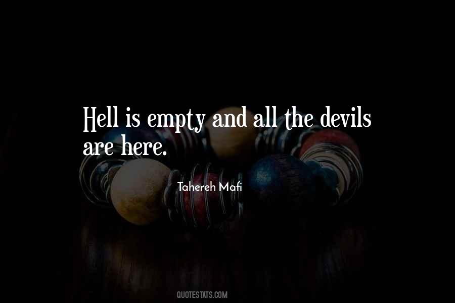 All The Devils Are Here Quotes #402150